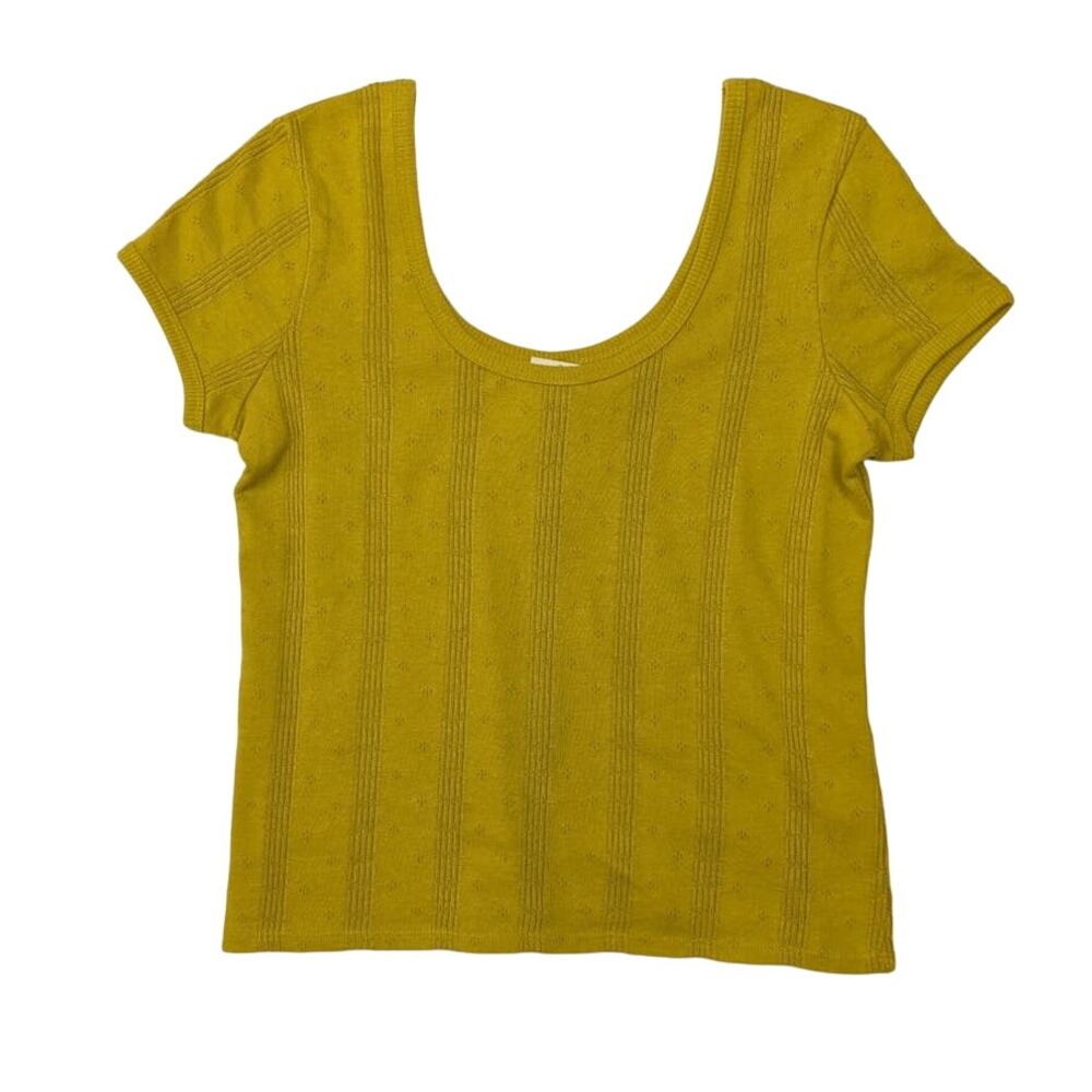 Madewell Pointelle Scoop Tee